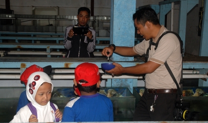 Sosialisasi Kepada Murid TK Saba School