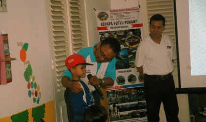Sosialisasi Kepada Siswa PAUD SABA