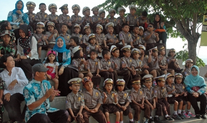 Pelepasliaran Tukik Memperingati Hari Pahlawan