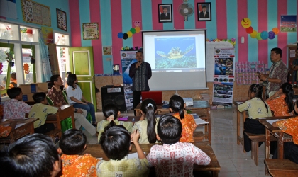 Sosialisasi Kepada Siswa Siswi SDN 1 Kalipuro Banyuwangi