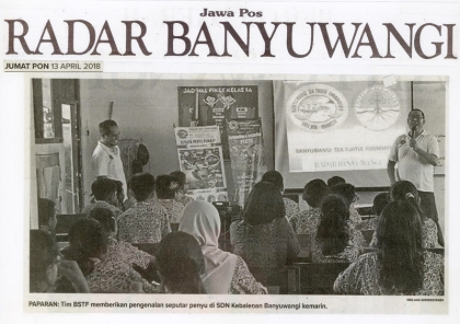 Sosialisasi Kepada Siswa Siswi SDN Kebalenan Banyuwangi